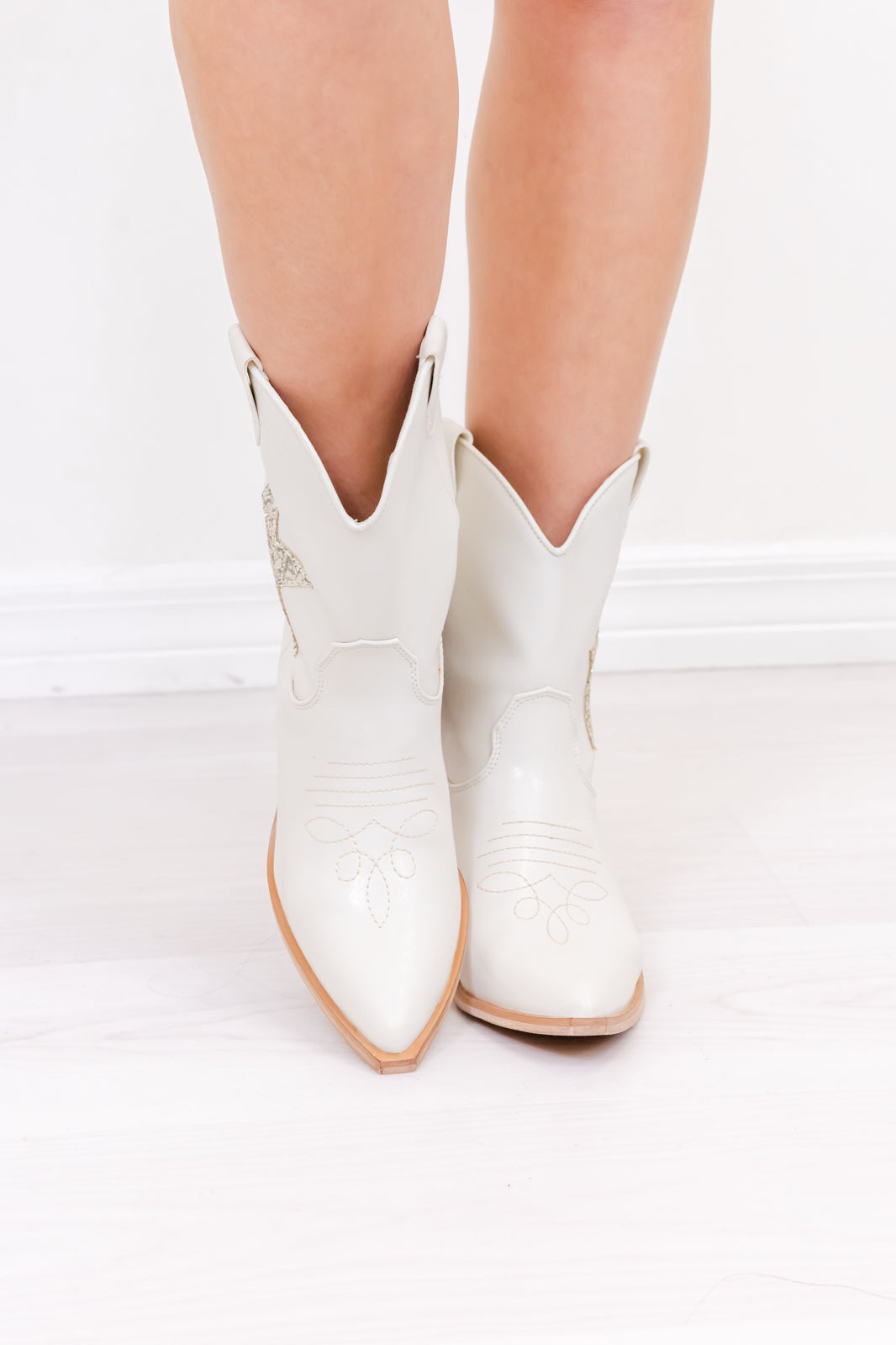 Rodeo Star Heeled Bootie - Whiskey Darling Boutique