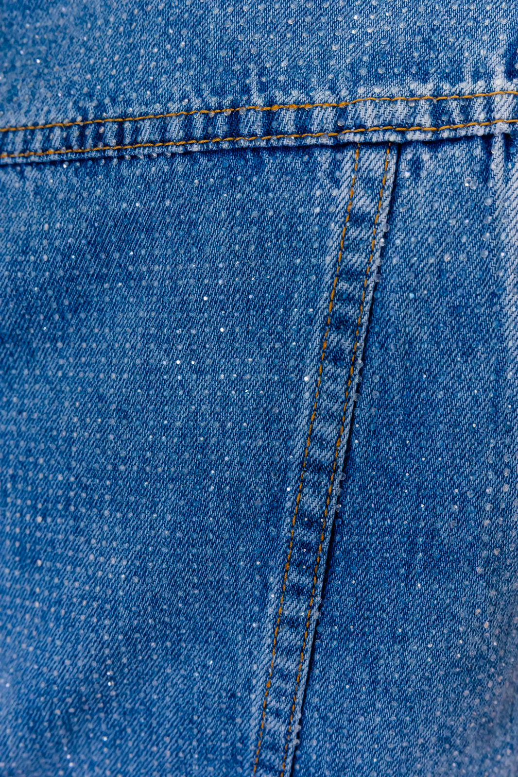 Sugar Sweet Crystal Denim Vest - Whiskey Darling Boutique