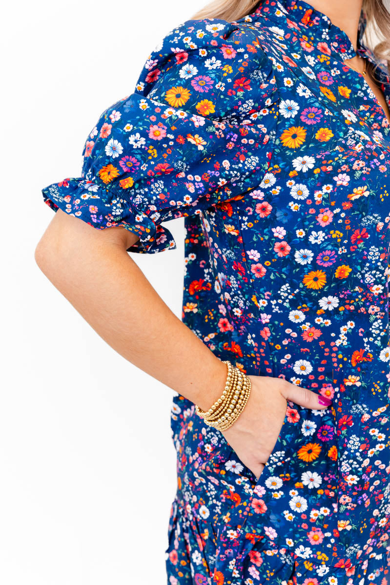 Wildflower Dreams Tiered Dress - Whiskey Darling Boutique