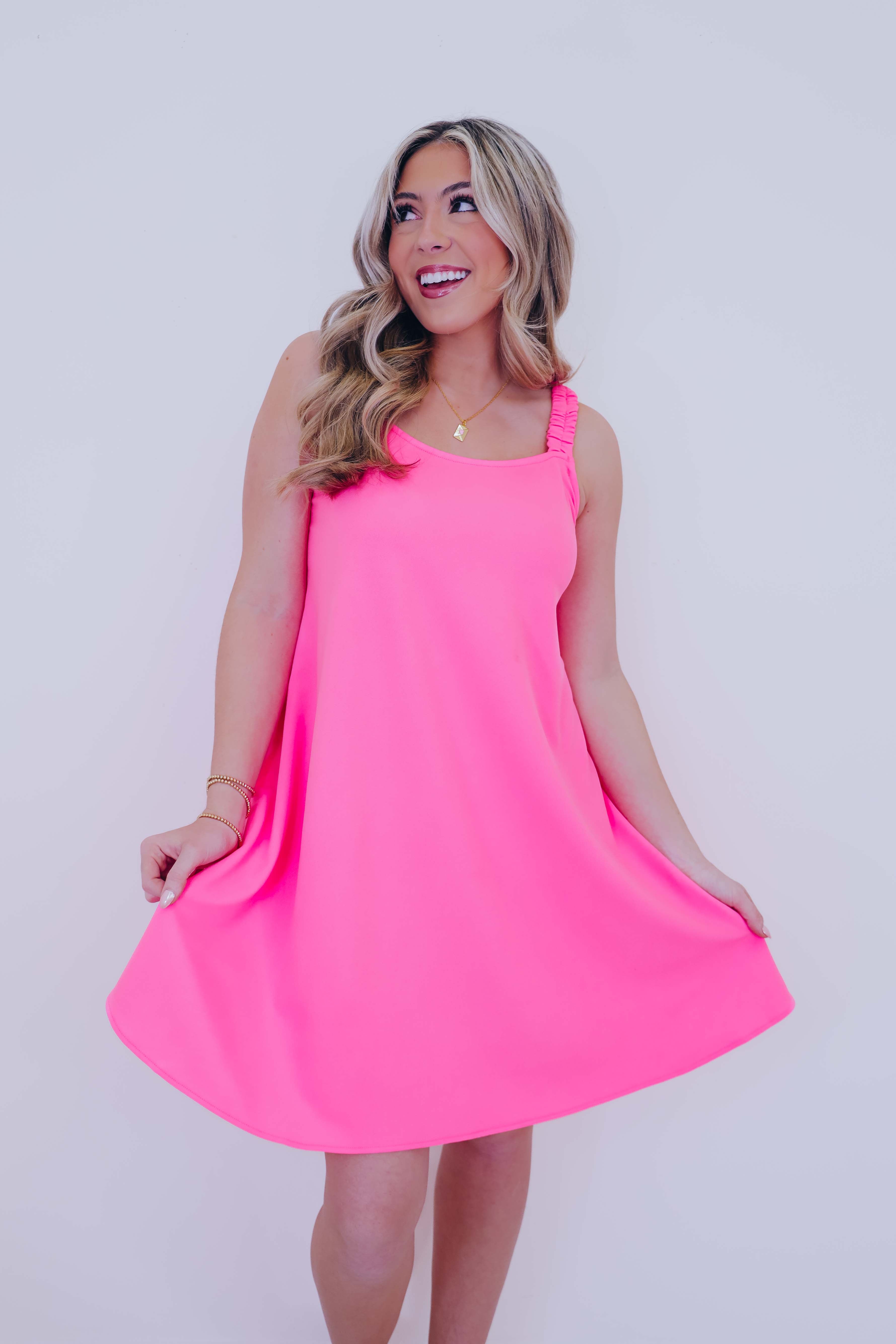 Cruisin' Cutie Mini Dress - 2 Colors - Whiskey Darling Boutique