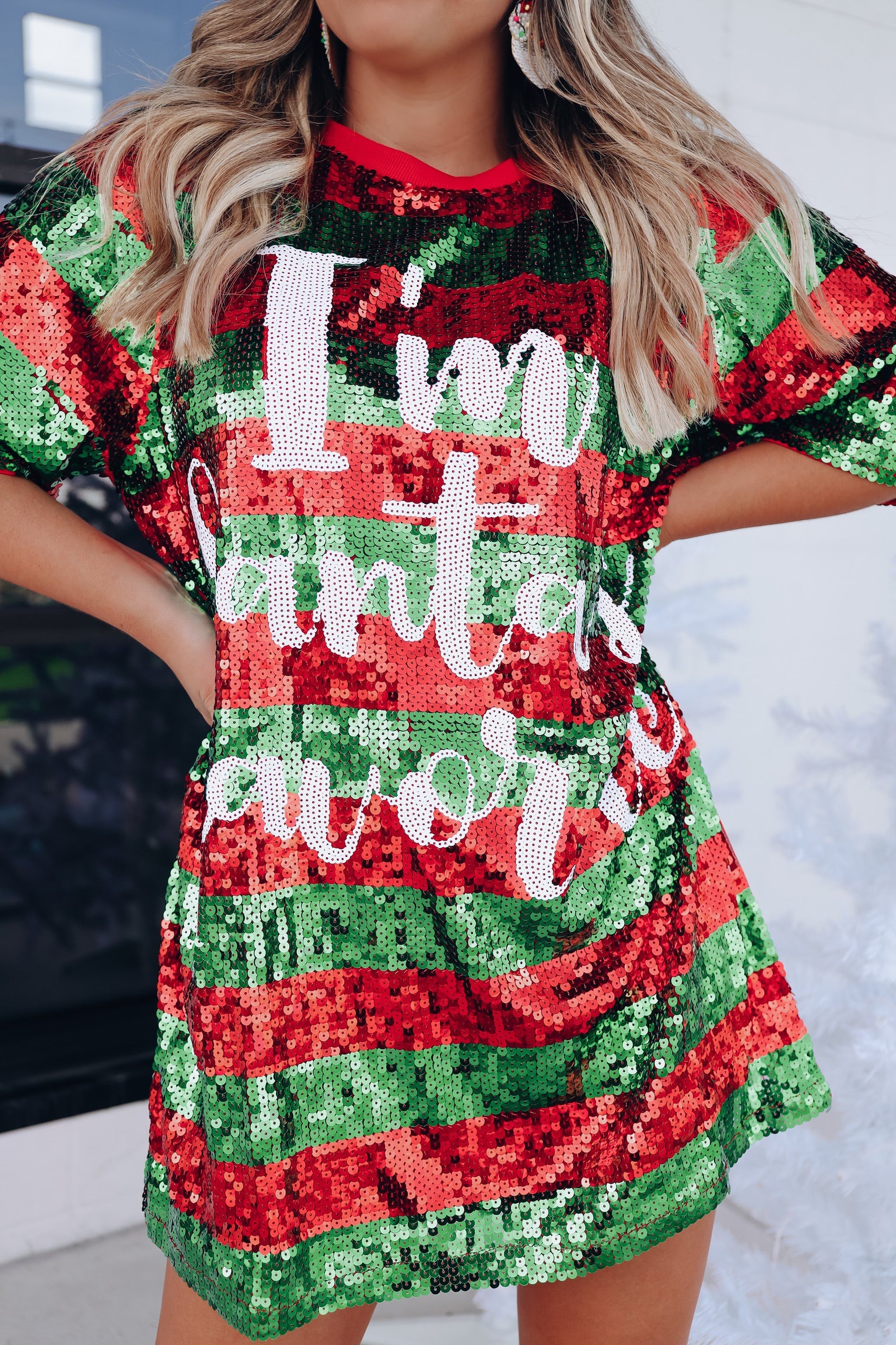 Christmas shirt dress hotsell