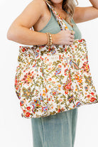 WD Meadow Muse Quilted Tote Bag - Whiskey Darling Boutique
