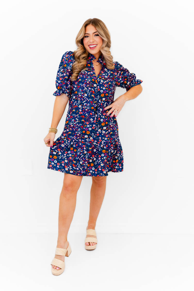 Wildflower Dreams Tiered Dress - Whiskey Darling Boutique