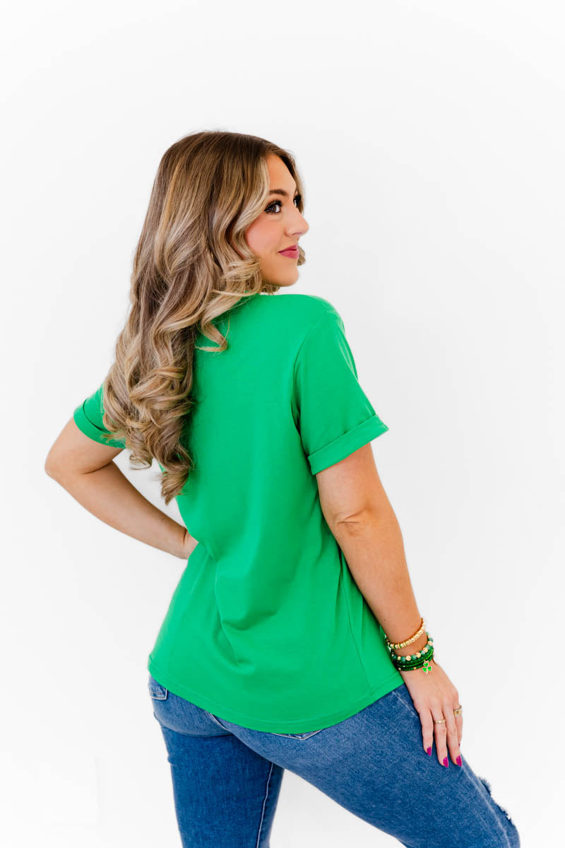 Classic Clover Cutie Tee - Whiskey Darling Boutique