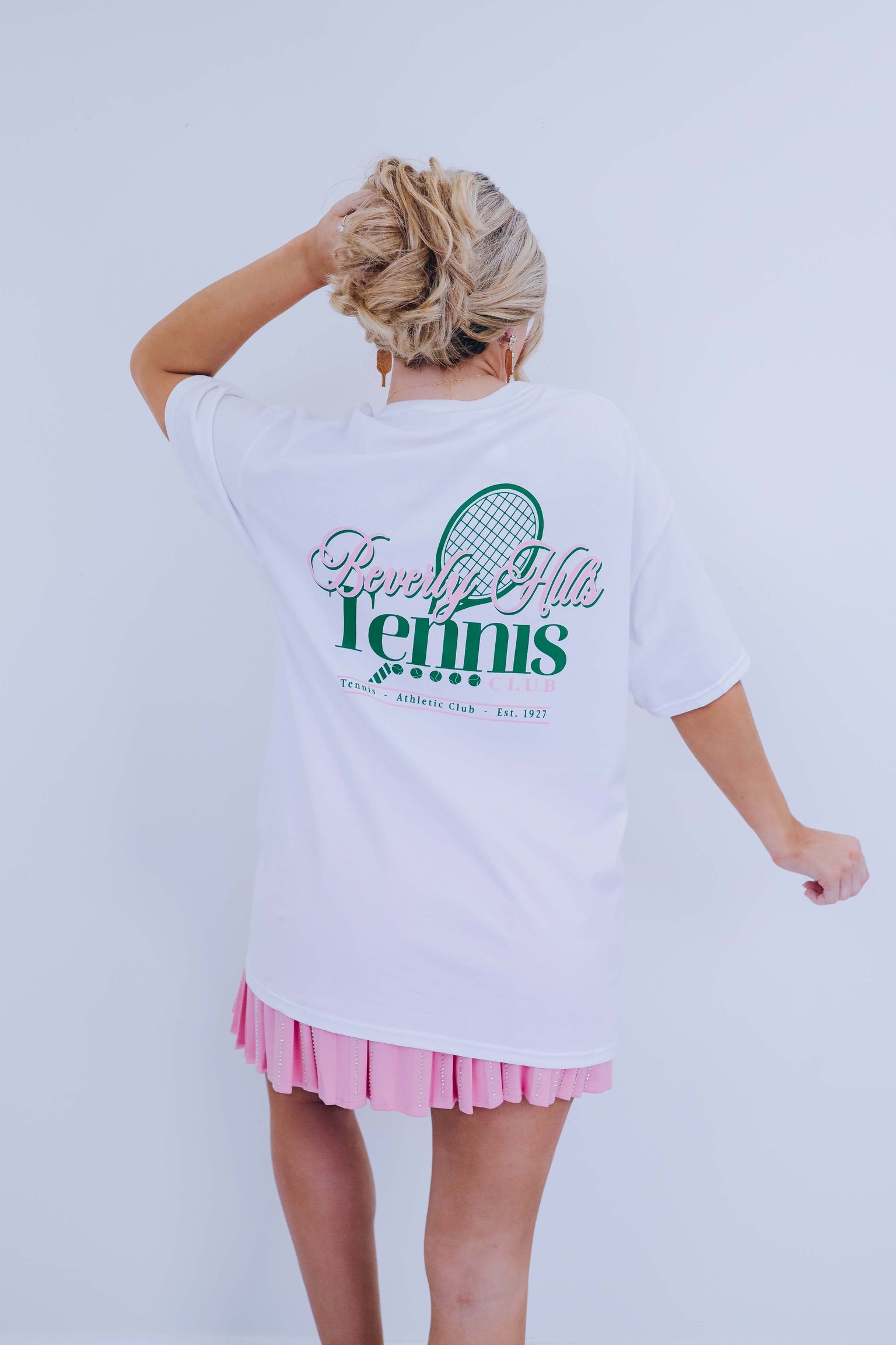 Beverly Hills Club Graphic Tee - Whiskey Darling Boutique