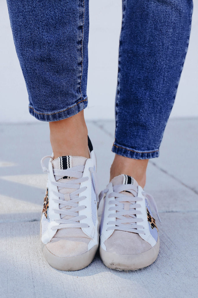 Promise Leopard Star Sneaker By Shushop – Whiskey Darling Boutique