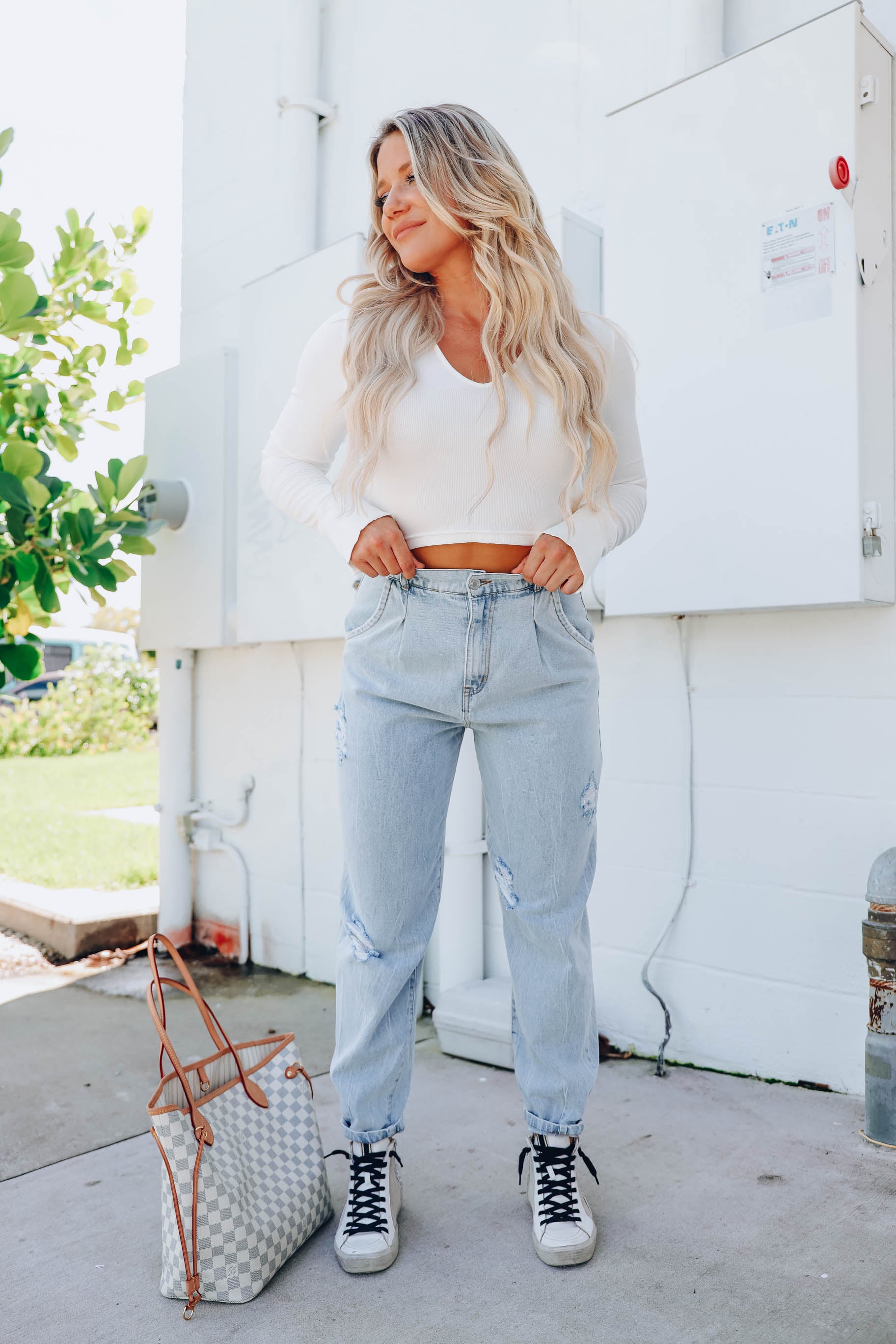 Retro 90 s Mom Jeans Blue FINAL SALE Whiskey Darling Boutique