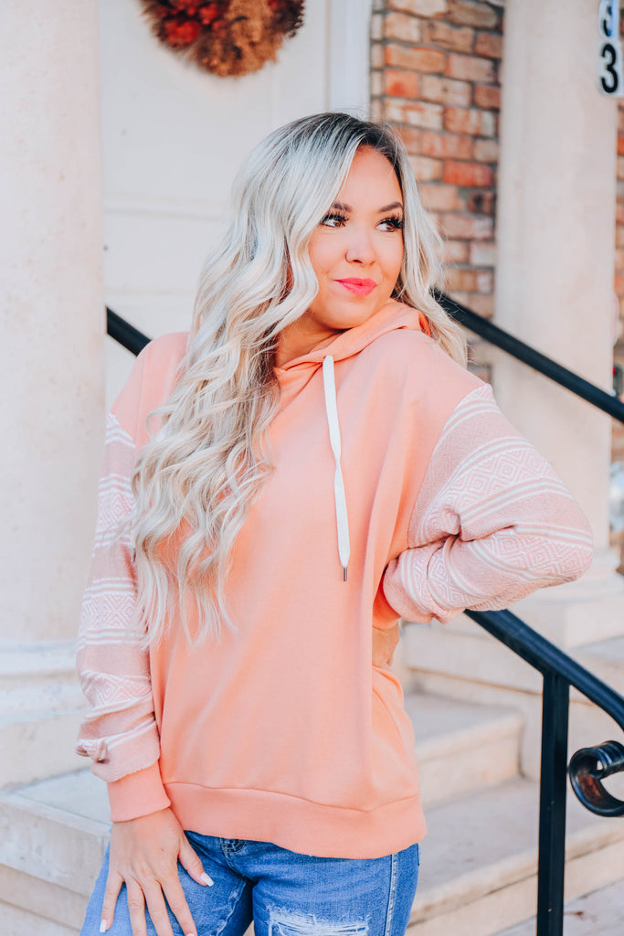 Glamping In The Woods Hoodie - Terracotta – Whiskey Darling Boutique